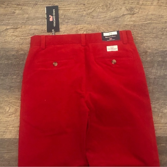 Girls Vineyard Vines red corduroy pants NWT just in time for Valentine’s Day - Picture 9 of 13
